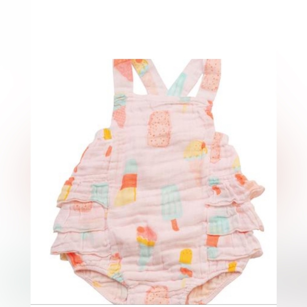 Angel Dear Pastel Ice Cream Print Bodysuit